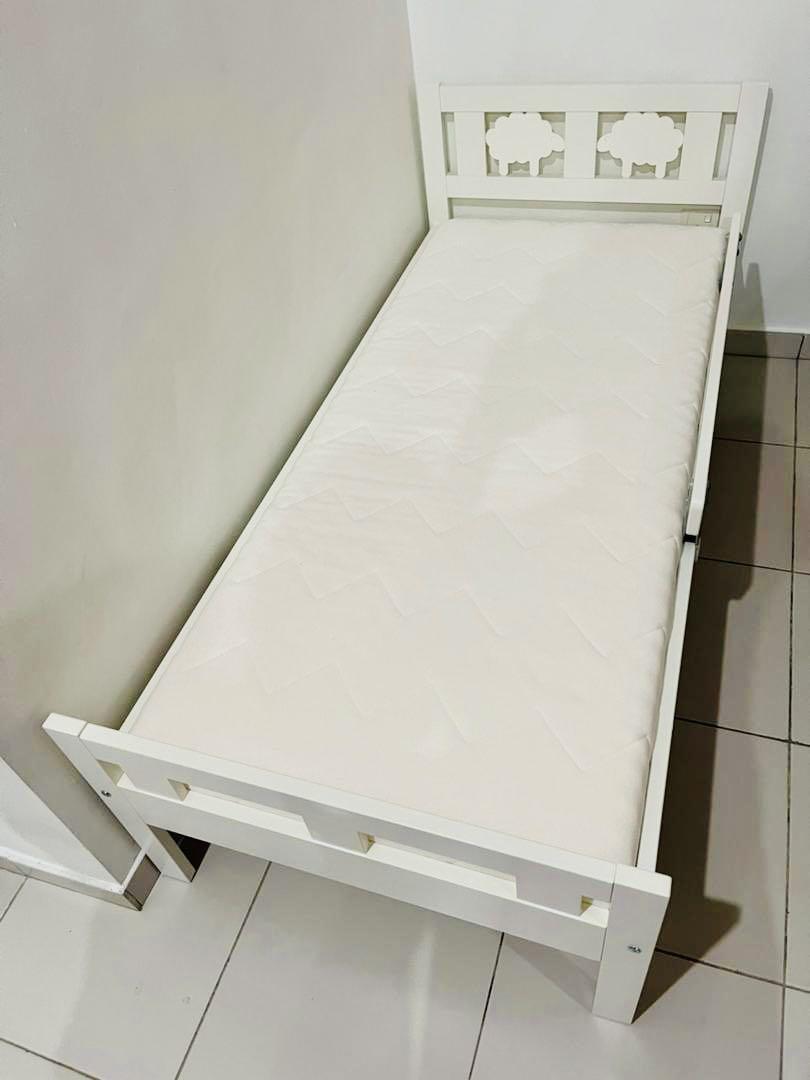 Ikea Kritter Bed Underlig Foam Mattress Furniture Home Living