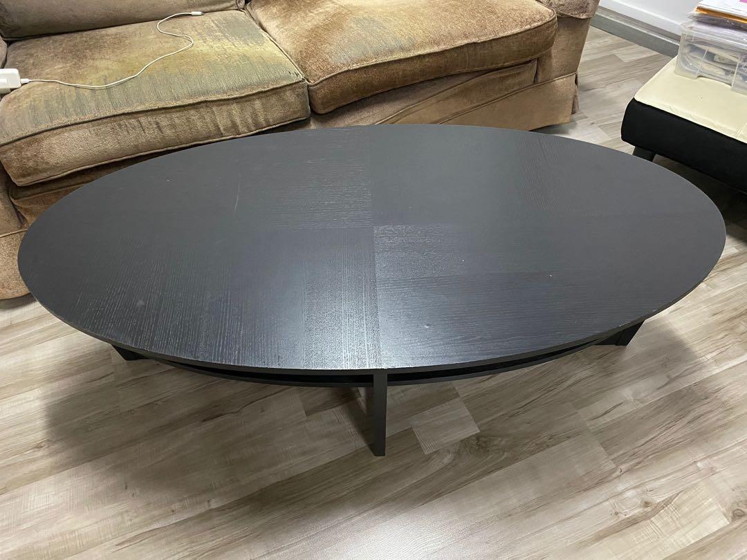 IKEA Vejmon Coffee Table in Black, Furniture & Home Living, Furniture, Tables & Sets on Carousell