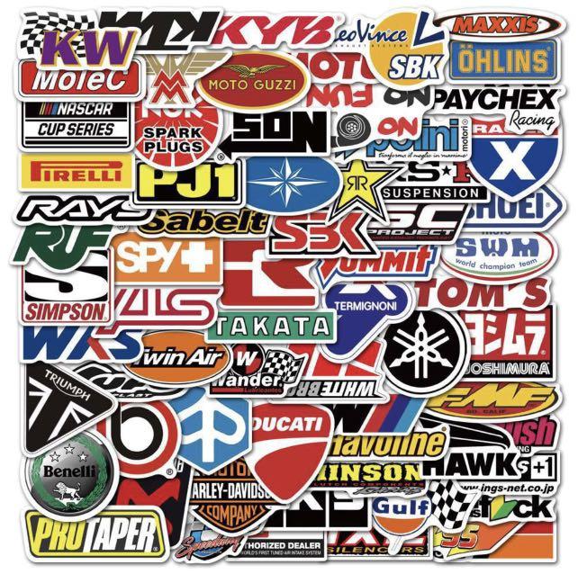 Supreme Box Logo Sticker, Motorcycles, Motorcycle Accessories on Carousell