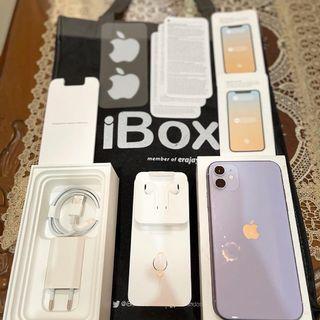 Iphone 11 64gb old packaging ibox pemakaian 1 hari Iphone 11 64gb old packaging ibox pemakaian 1 hari