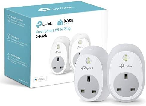Kasa Smart Wi-Fi Plug by TP-Link (2-Pack) - Control your Devices from  Anywhere, No Hub Required, (HS100 KIT) 