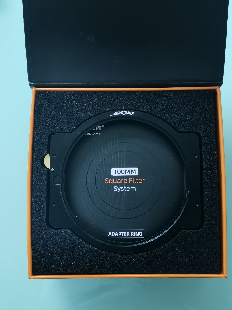 K&F Concept 100mm square filter system, Photography, Lens & Kits on