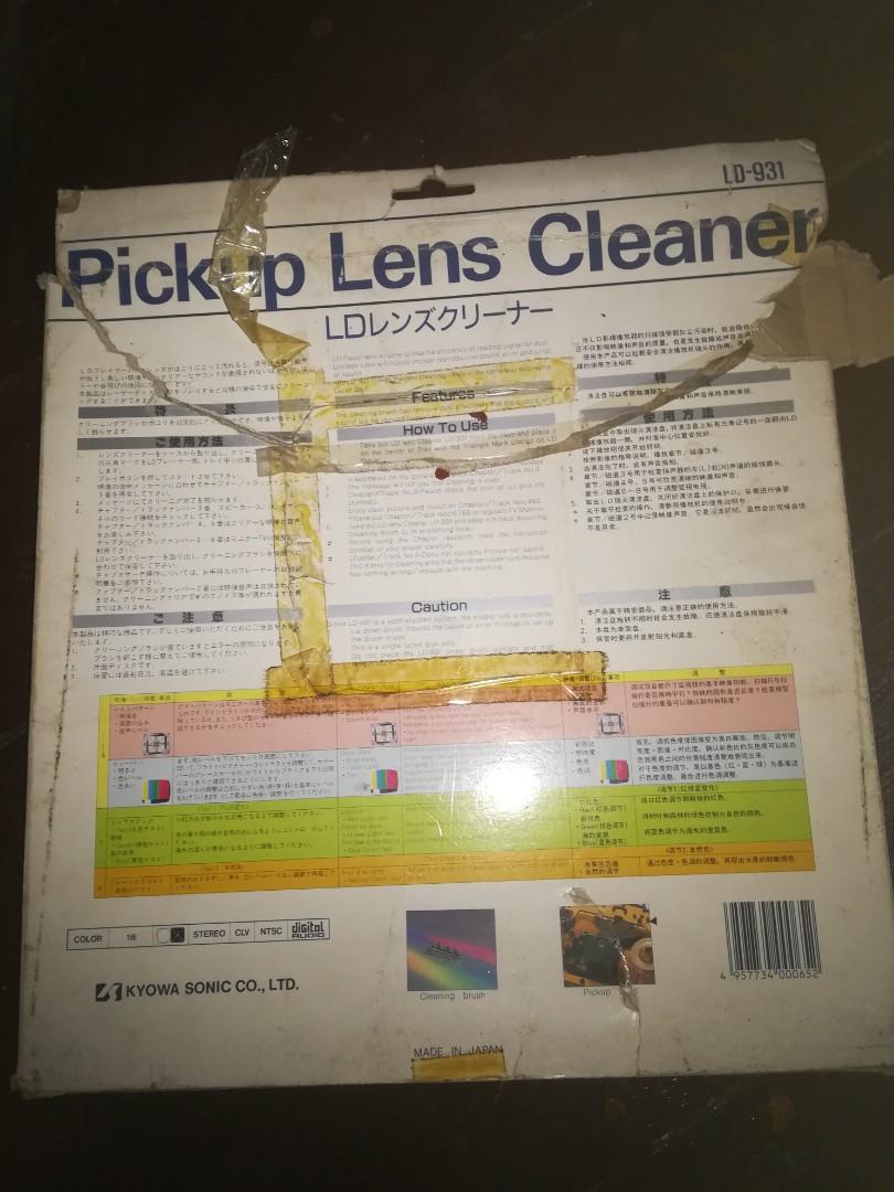 Laser disc lens cleaner, Hobbies & Toys, Music & Media, CDs & DVDs on ...