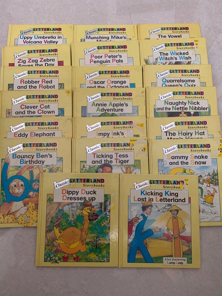 Letterland Classic Storybook Set (20 Volumes) | lupon.gov.ph
