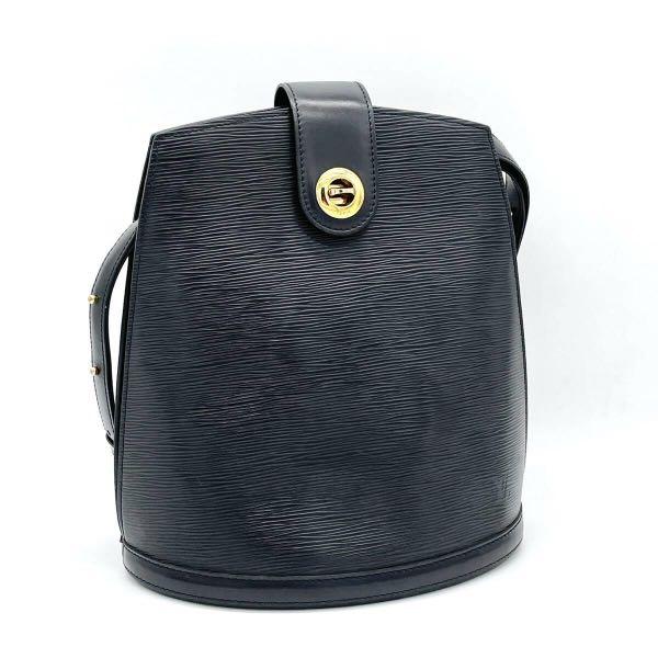 Louis Vuitton Epi Cluny One Shoulder Bag M52252 Noir Black Leather