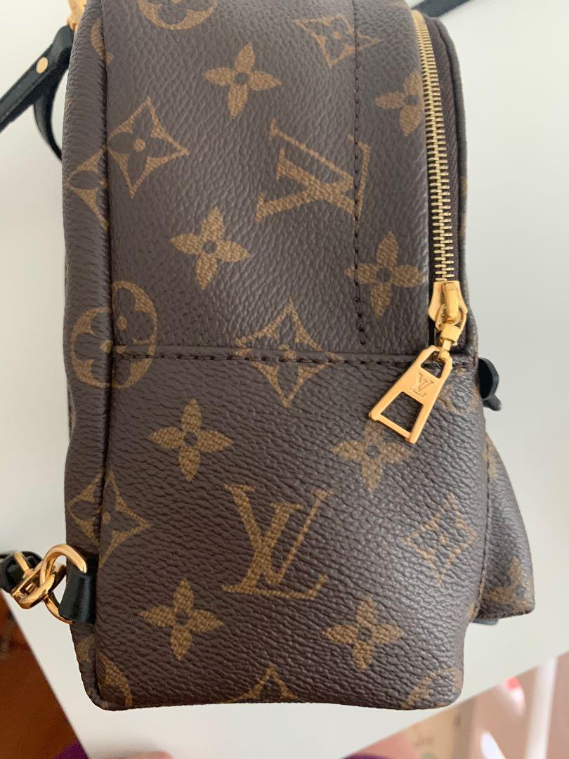 LOUIS VUITTON PALM SPRINGS MINI - New 2020 Version! Is the zipper