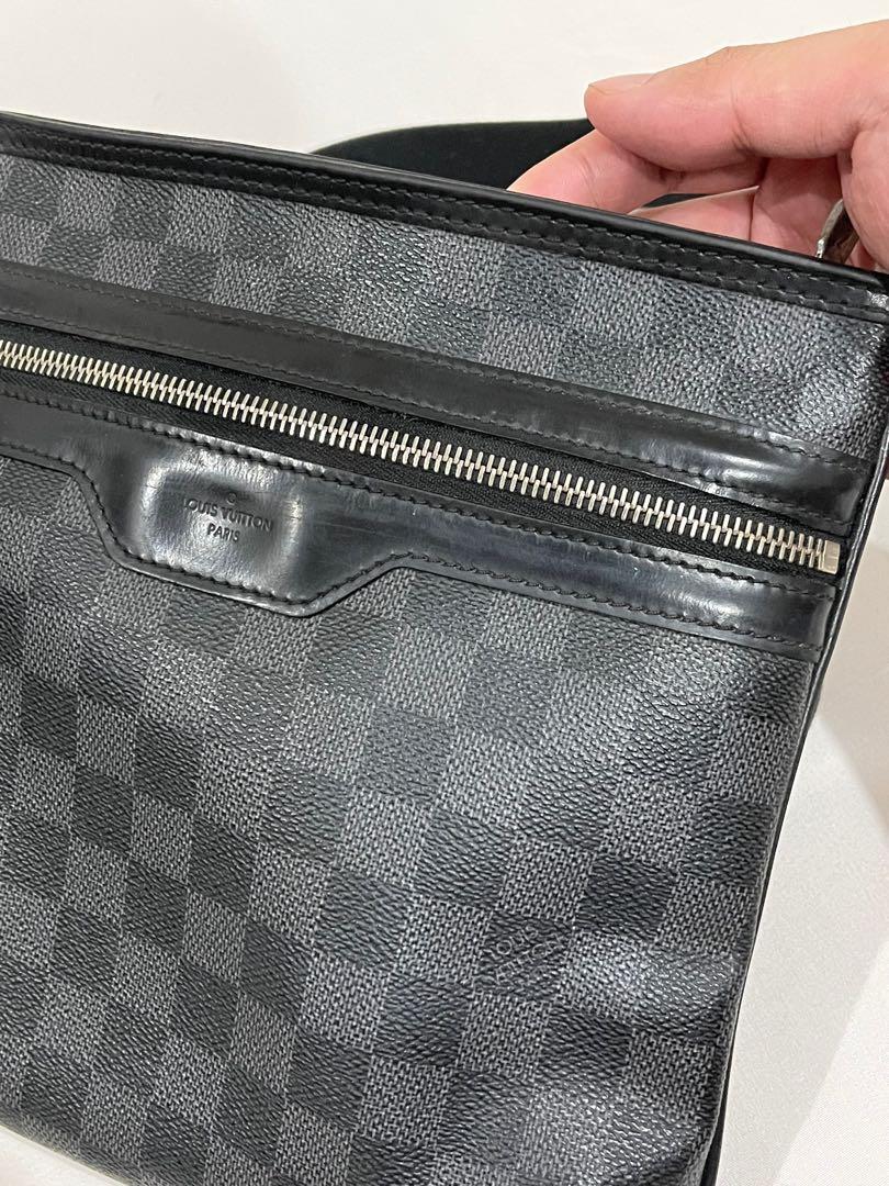 Authentic Louis Vuitton Damier Graphite Thomas Messenger Bag, Luxury, Bags  & Wallets on Carousell