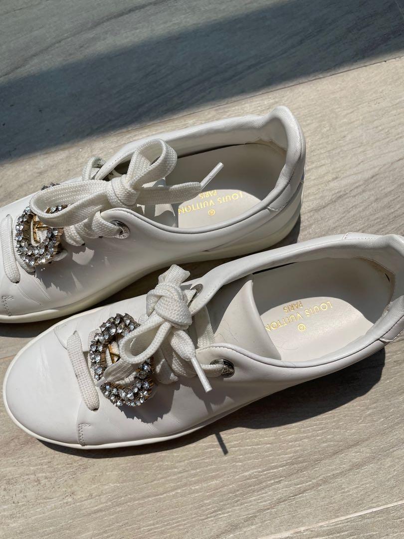 Louis Vuitton, Shoes, Louos Vuitton Crystal Sneaker