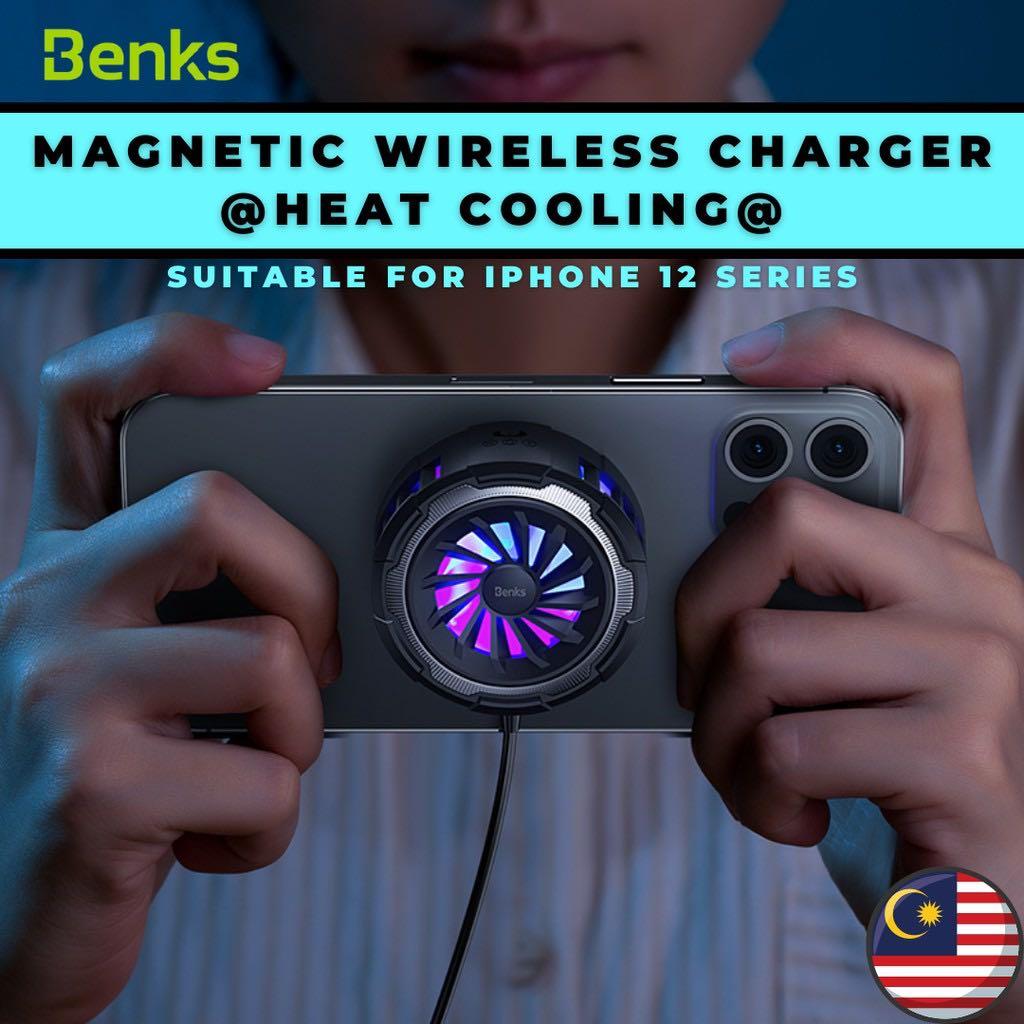 Benks Iphone 14 Pro Max, Benks Wireless Charger, Charger Wireless Fan