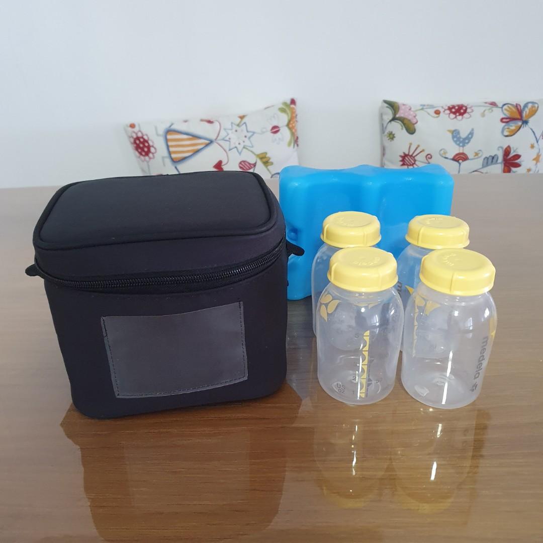 Medela cooler bag 8 cheap oz bottles