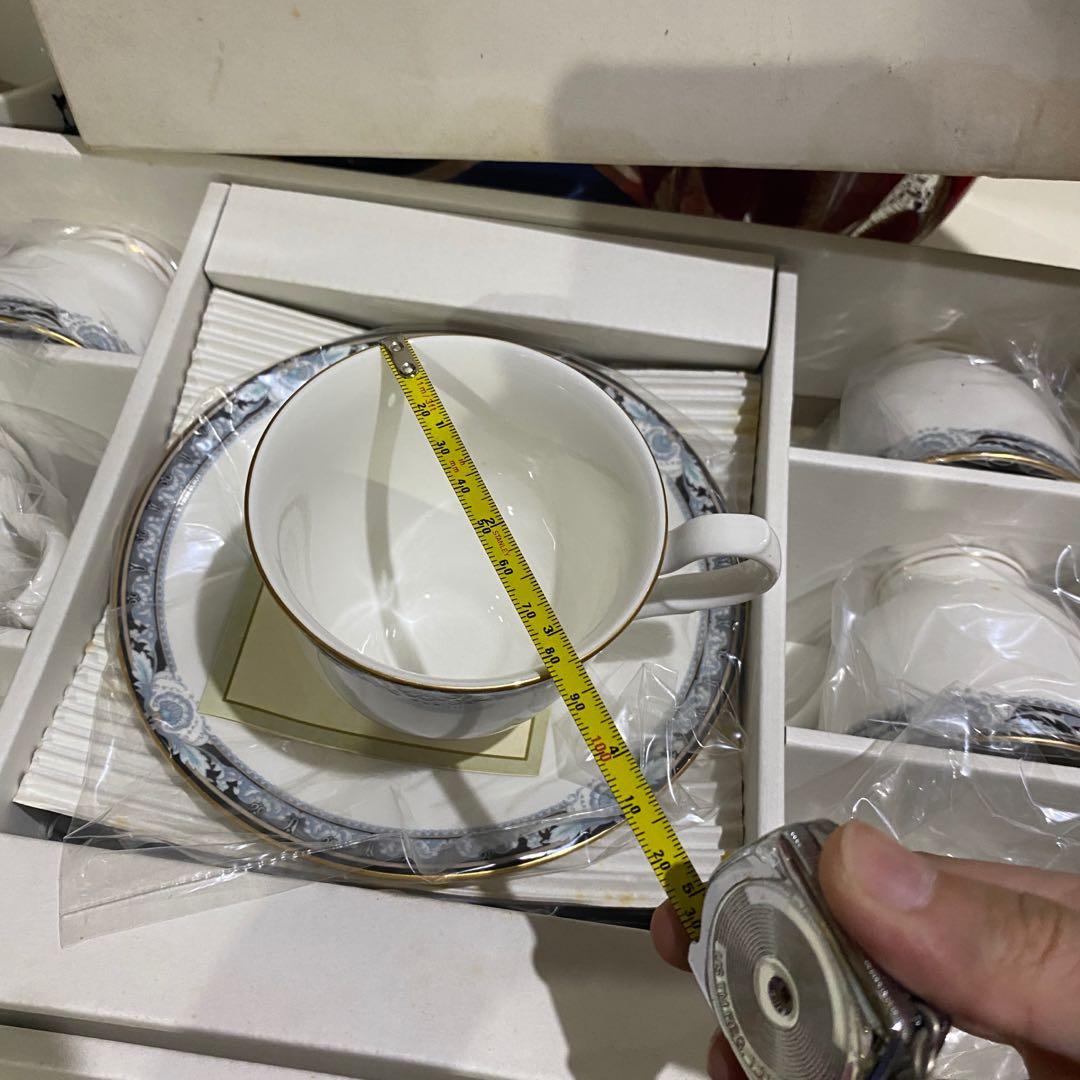 Mikasa Alumicron Eterna Tea Cup Duo Set (Category: Coffee & Tea Tableware) located in Quezon City. Submitted by kb0030 (Listing ID 1093277898, Image 3). Description: NARUMI Alumicron Eterna BRAND NEW WITH TAPED BOX Set of 6 pax/duo 6 pieces cup 6 pieces saucer .