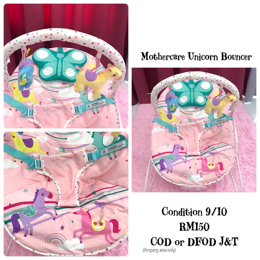 Mothercare unicorn hot sale bouncer