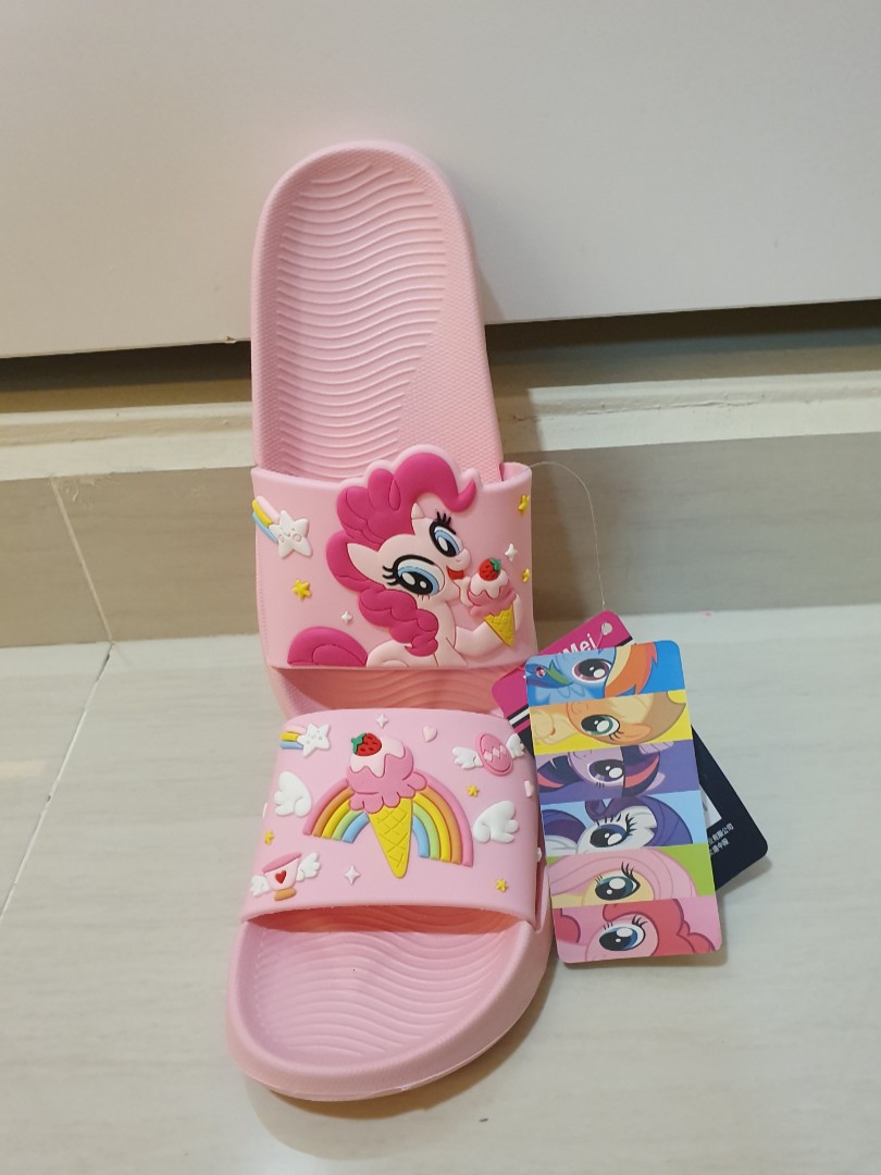 Experiment Chemist Tub MY Little Pony Slippers, Babies & Kids, Babies & Kids Fashion on Carousell