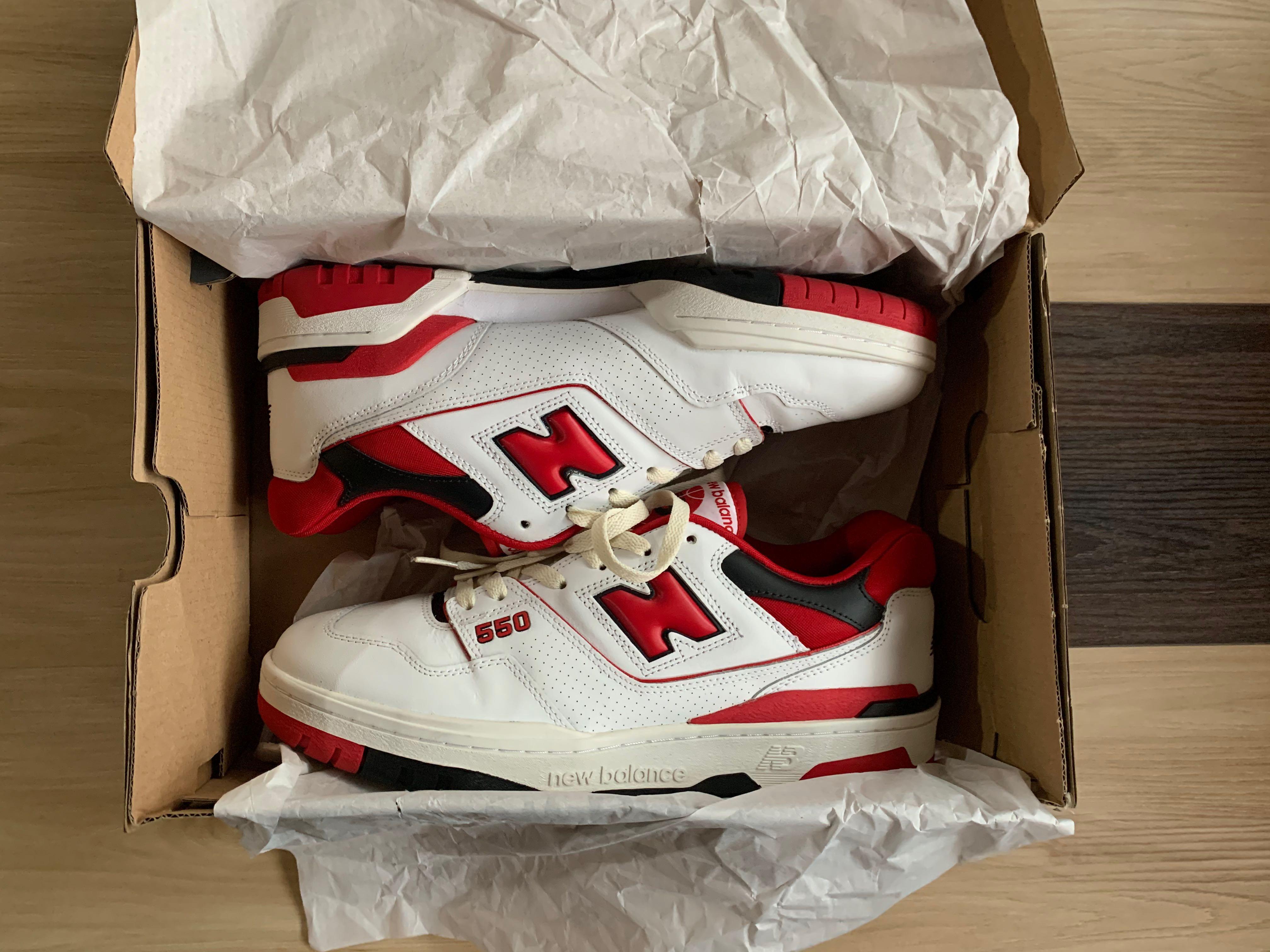 Newbalance red store