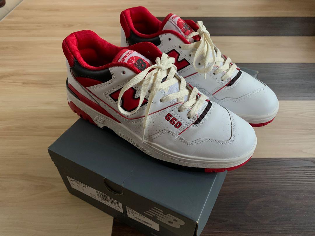 New Balance 550 'White Team Red' –