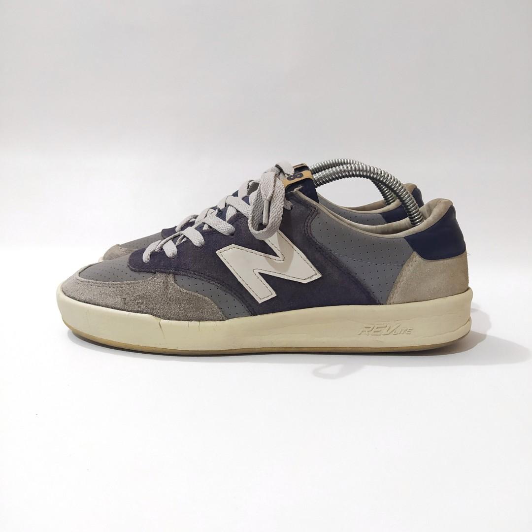 New Balance CRT 300 Suede Grey navy Fesyen Pria Sepatu