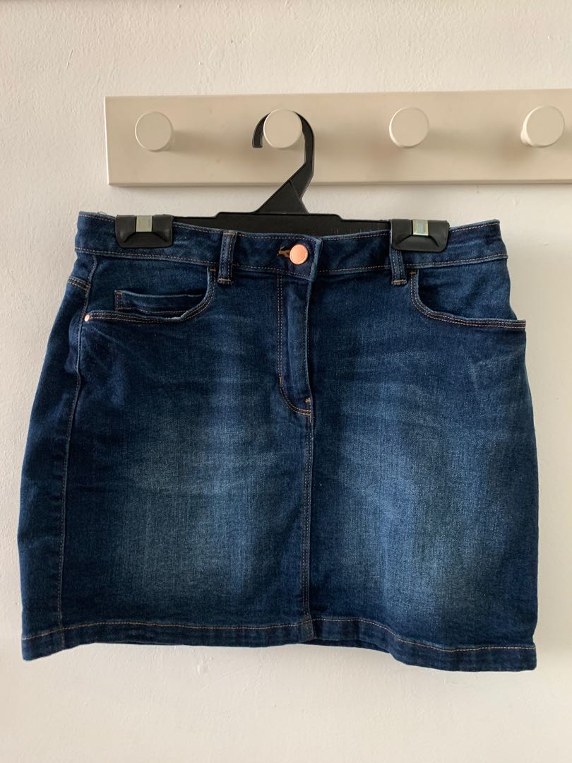 Next denim skirt womens