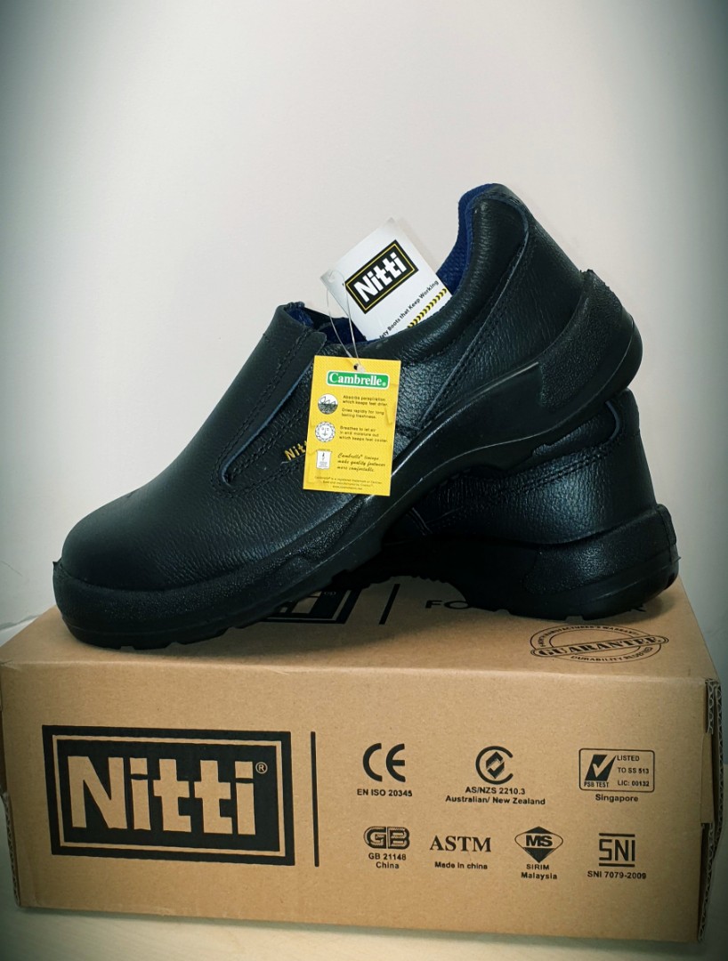 Nitti Safety Shoes, Everything Else on Carousell