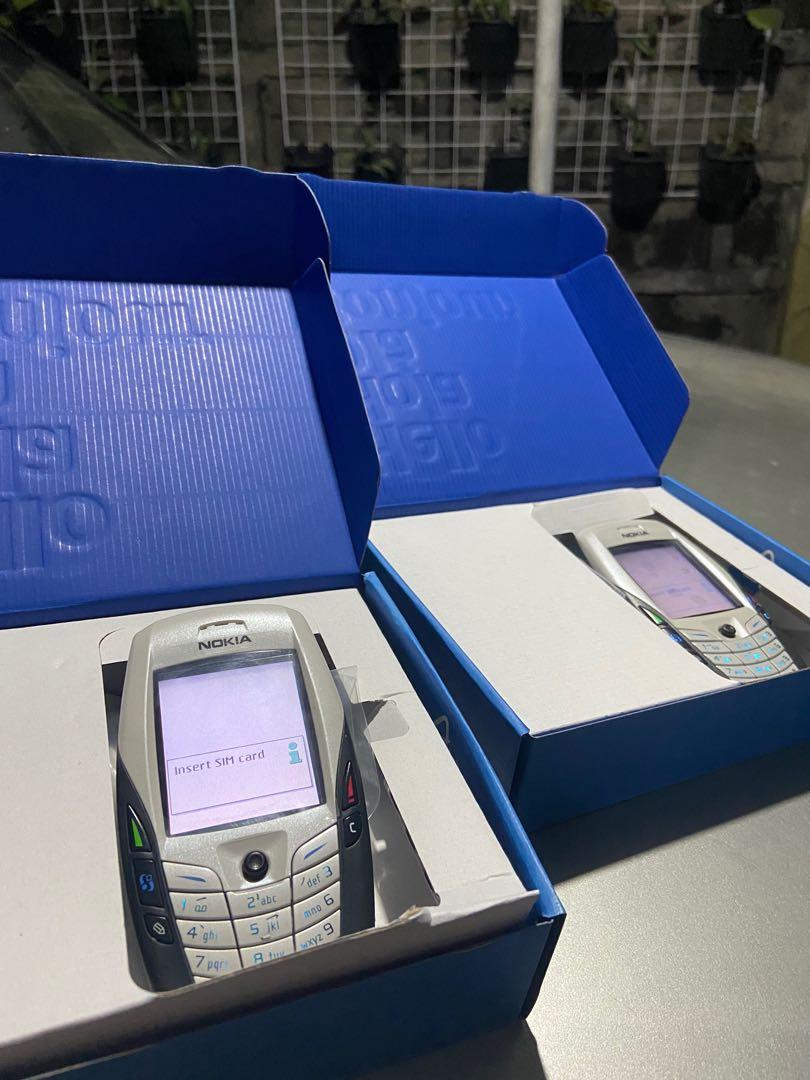 nokia 6600 vintage phone (Category: Early Generation Mobile Phones) located in Quezon City. Submitted by auspv_collections (Listing ID 1093363516, Image 2). Description: * with replacement box * original nokia charger * serial number & manufactured date can be seen by typing nokia codes * Good overall condition .