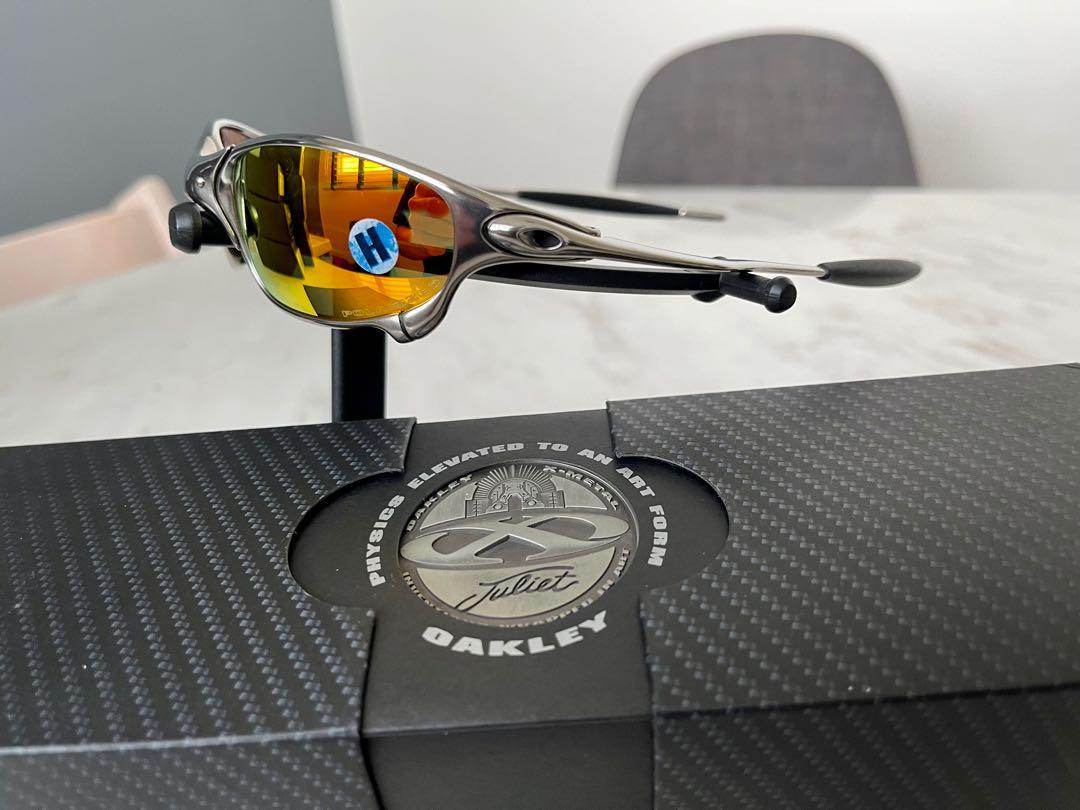 Oakley juliet fire iridium polarized lenses top