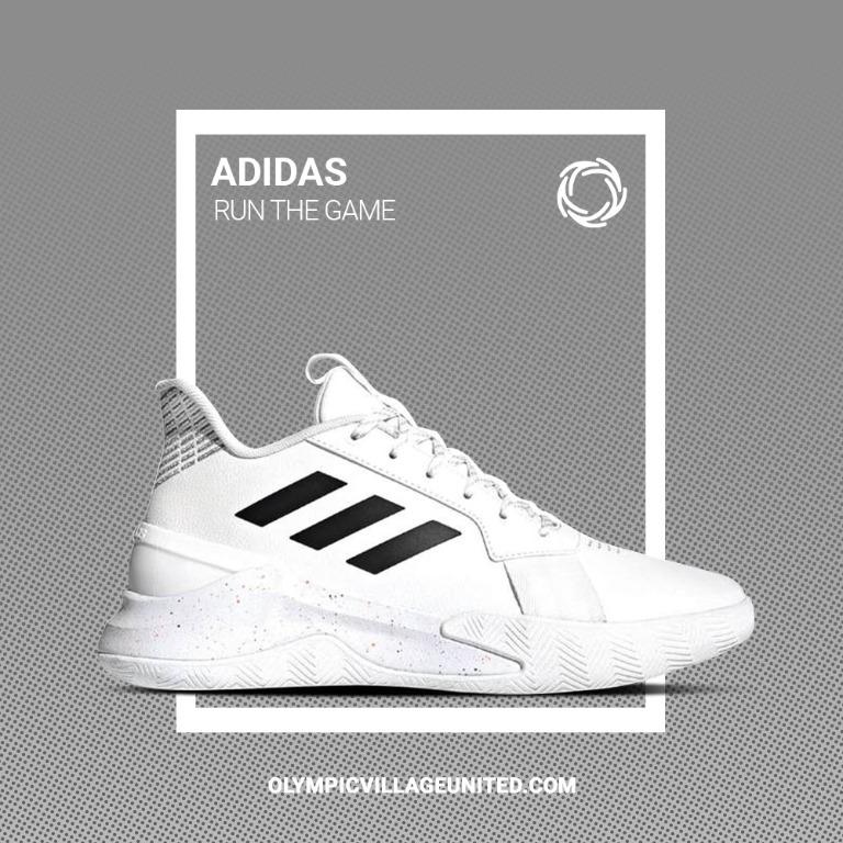 Adidas run the game white discount