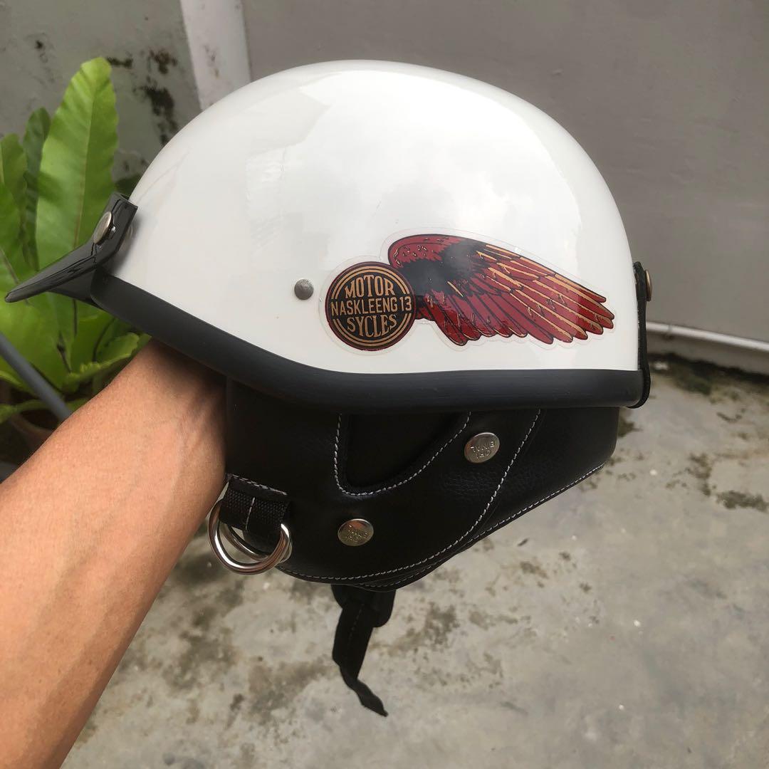Oribinal Shorty Helmet Motorbikes on Carousell