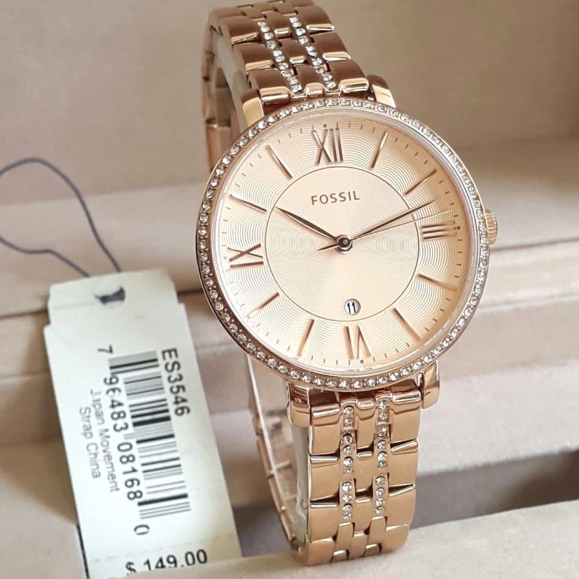 Woman Jacqeuline Rosegold ES3546 