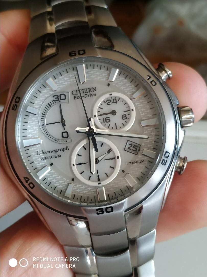 Citizen eco discount drive titanium solar