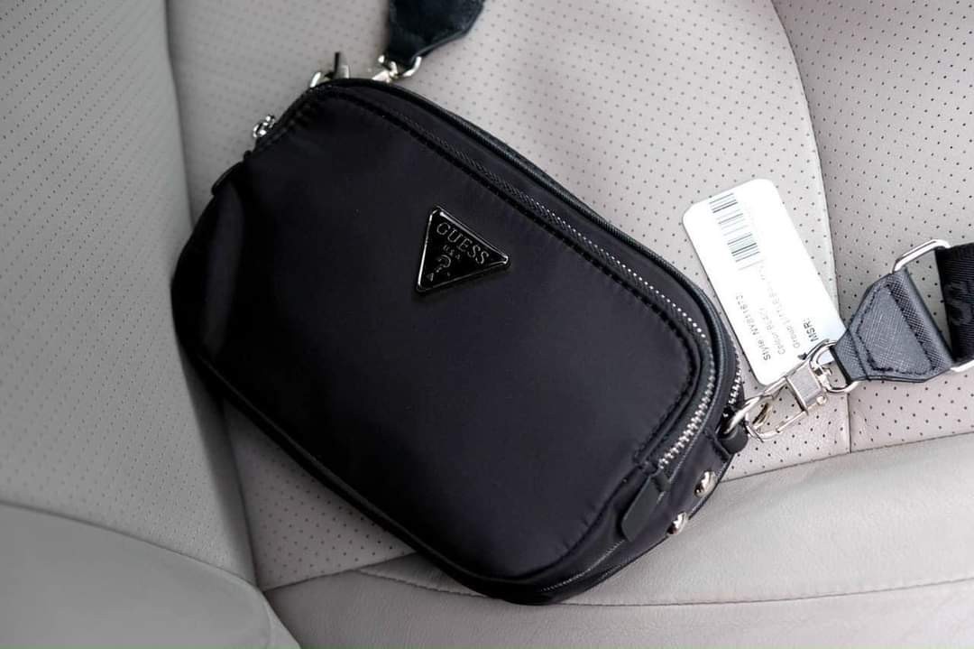 Mini Little Bay Black Cross-Body Bag