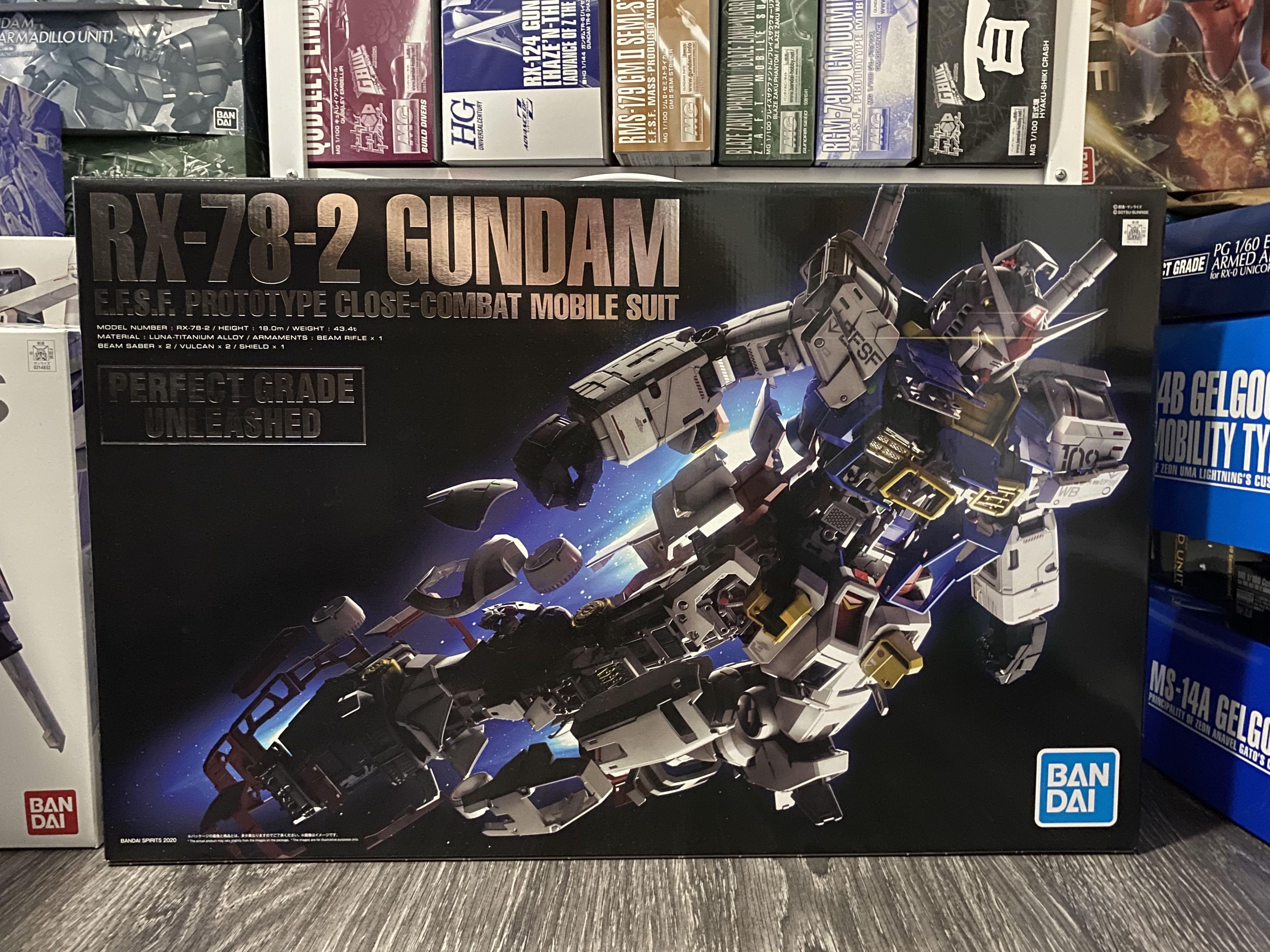 Pg 1 60 Unleashed Gundam Rx 78 2 Hobbies Toys Toys Games On Carousell