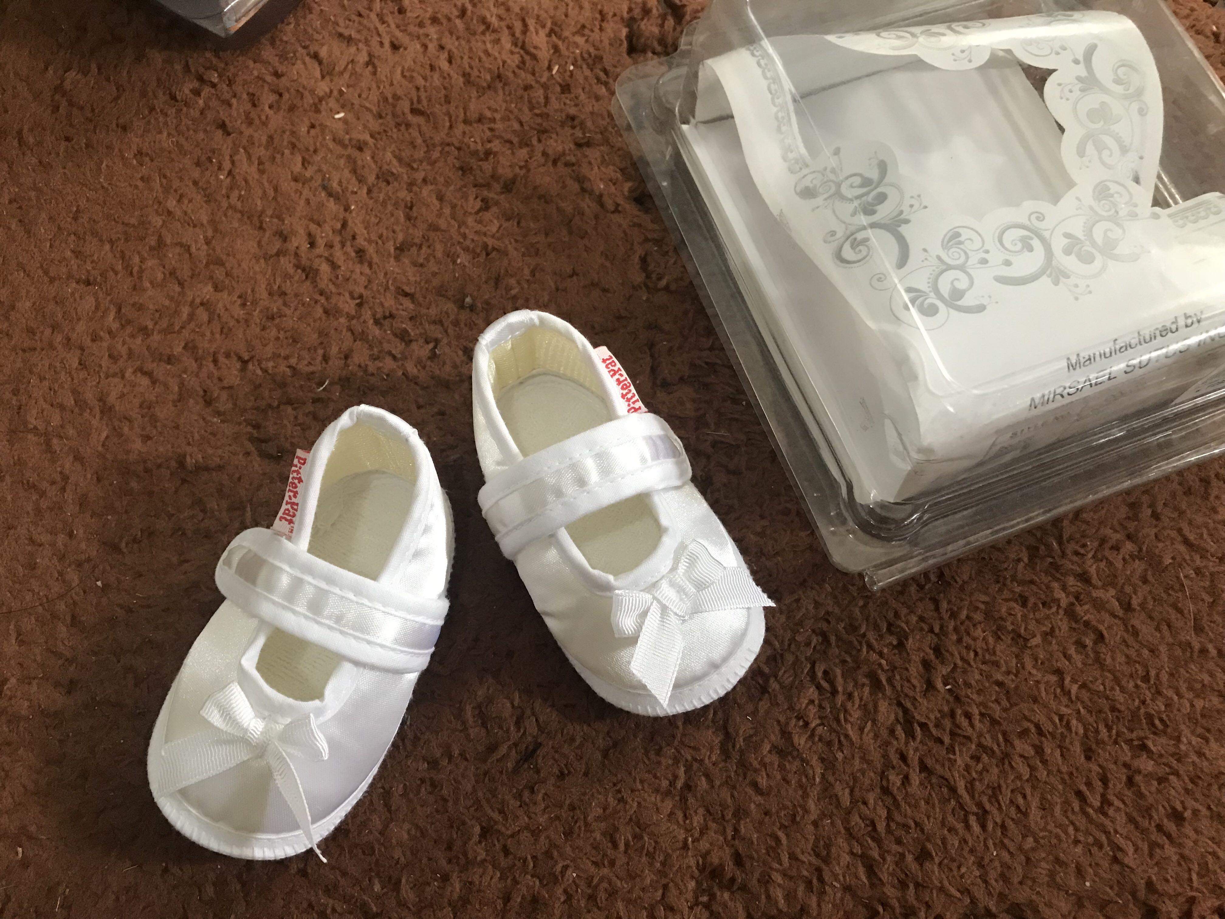 Pitter Pat Baptism Shoes (Category: Babies & Kids Fashion) located in Quezon City. Submitted by the.preloved.project (Listing ID 1093248523, Image 1). Description: Size: 10.5 cm.