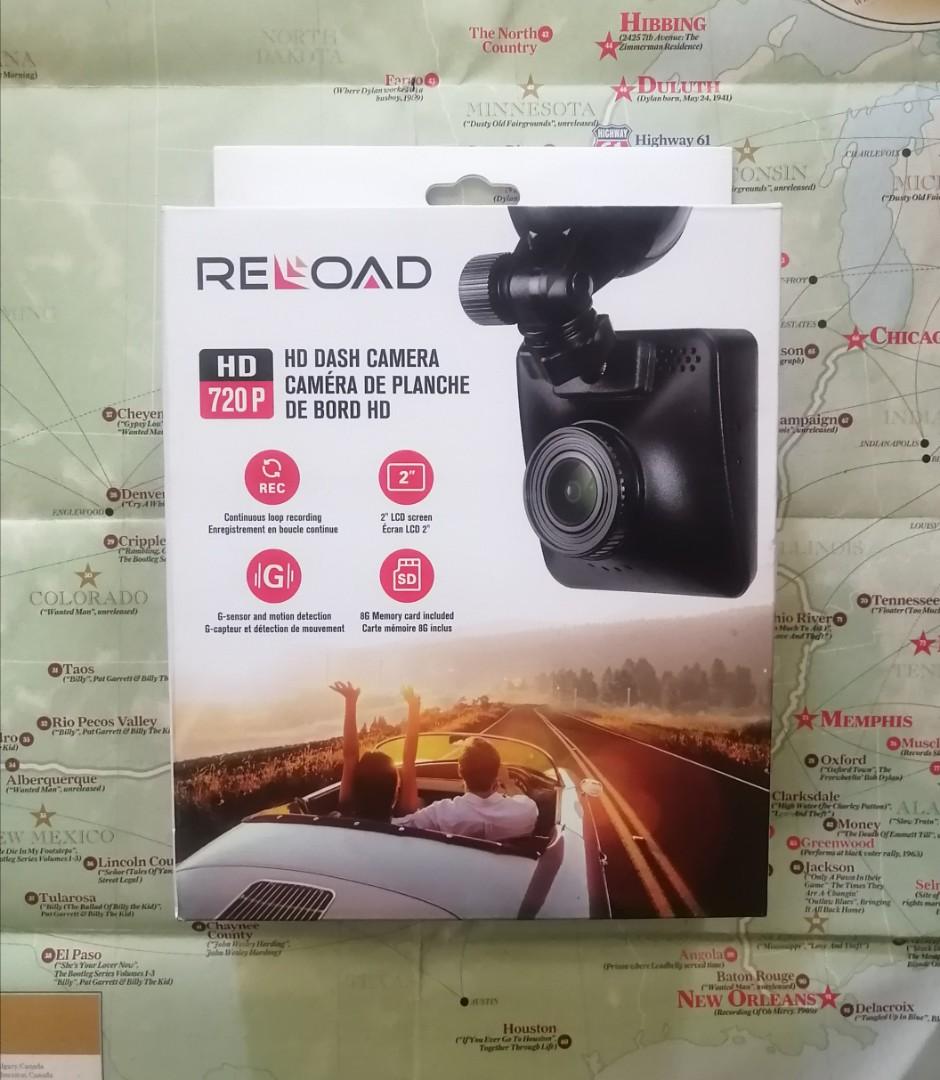 Reload Auto Camera Reload 720P HD Dash Camera, Auto Accessories & Others on Carousell
