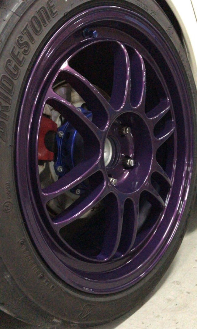 Respray whole rim, Car Accessories, Tyres & Rims on Carousell