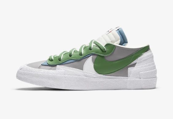 sacai blazer lows