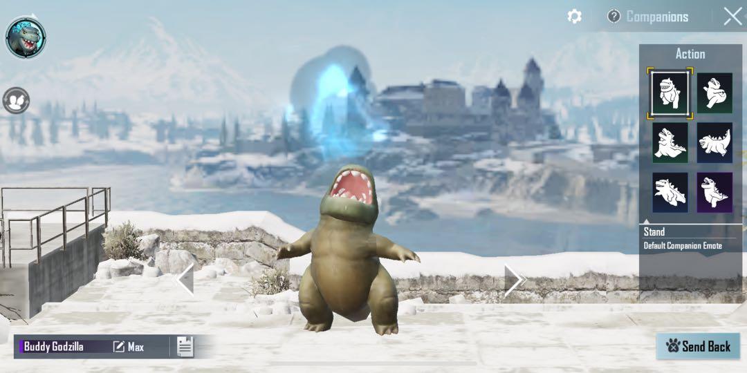 Selling Pubgm Baby Godzilla Baby Kong Video Gaming Gaming Accessories Game Gift Cards Accounts On Carousell