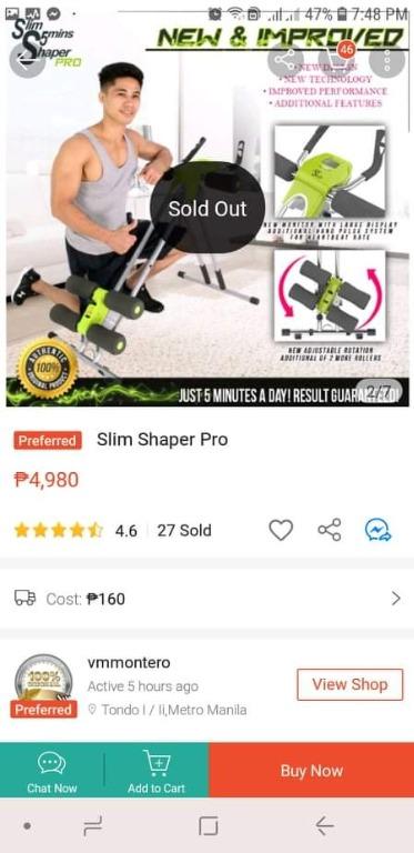 Ezshop - THE NEW AND IMPROVED SLIM SHAPER PRO A fitness machine that gives  you a Sexy Abs, Firm buns, Slender legs, and a cardio work out in just 5  minutes a