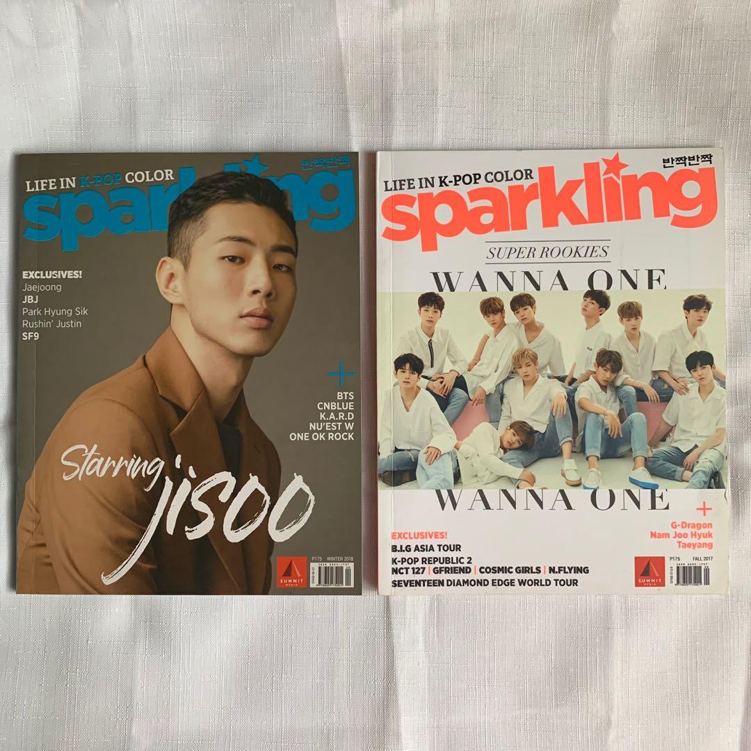 SPARKLING kpop magazine bundle (Category: Magazines) located in Cavite. Submitted by adiore (Listing ID 1093301872, Image 2). Description: ✧ no flaws ✧ two magazines ONLY. the covers are back to back, hence the pictures. .