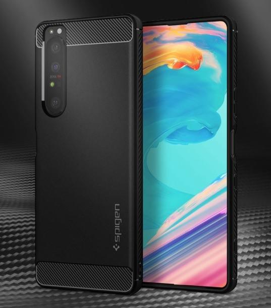 原裝spigen 品牌sony Xperia 1 Iii全包防摔碳纖維手機殼 手提電話 電話 平板電腦裝飾 Carousell