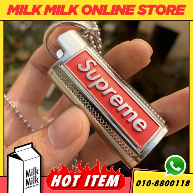 SUPREME LIGHTER CASE NECKLACE Men s Fashion Watches Accessories Jewelry on Carousell