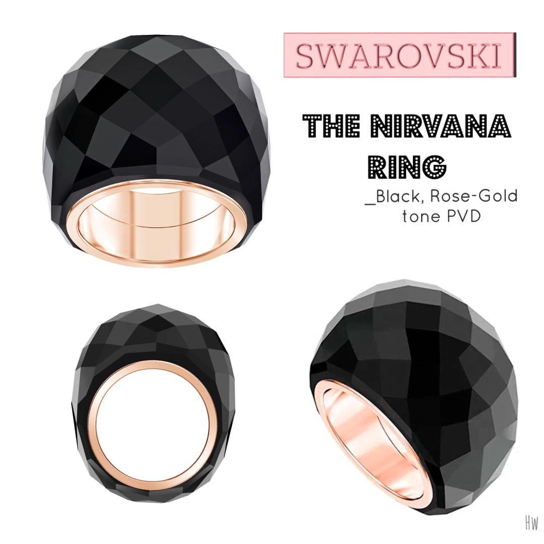 Swarovski nirvana sales ring aurora borealis