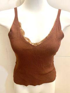 Tangtop coklat pressbody