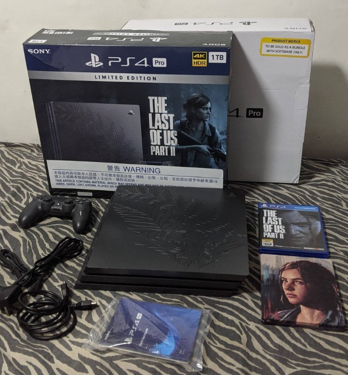 The Last of Us TLOU PS4 Pro Limited Edition 1TB Bundle Video