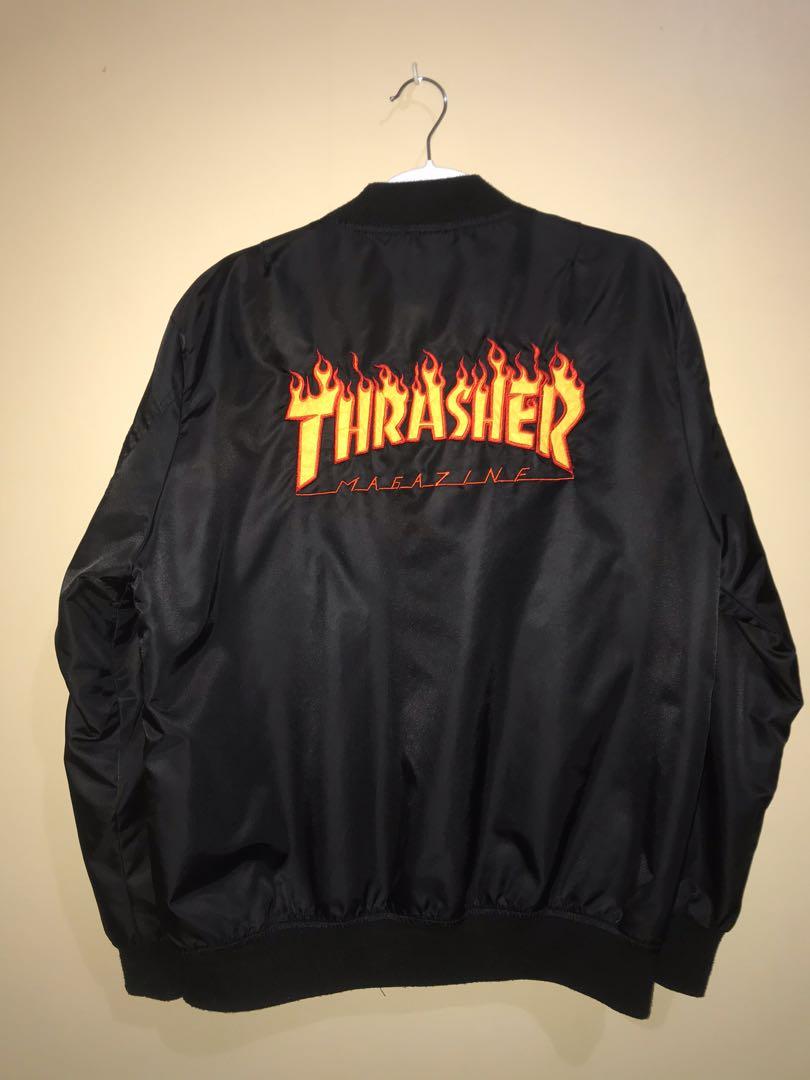 Thrasher mag jacket Men s Fashion Coats Jackets and Outerwear