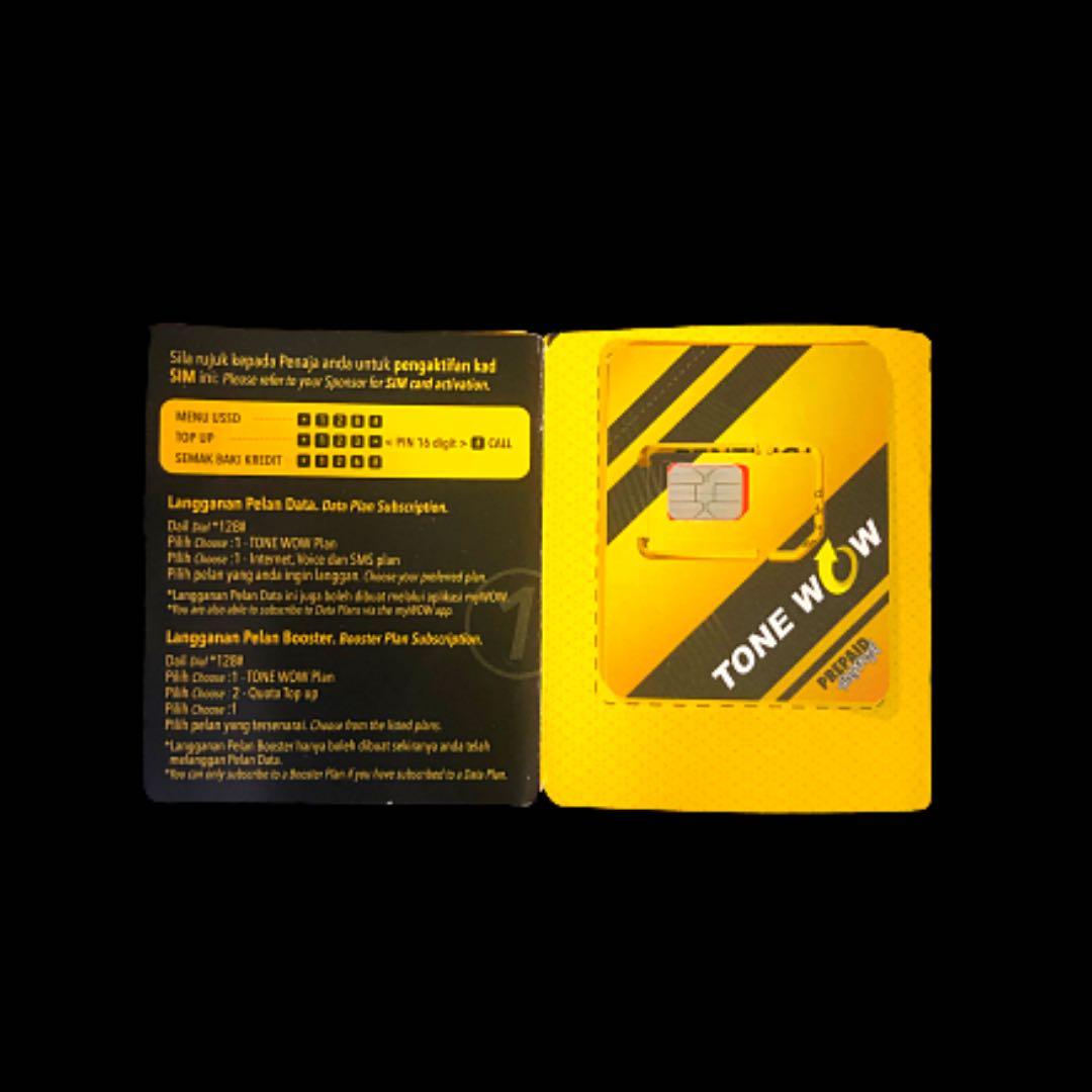 Tone Wow Digi Prepaid Card Mobile Phones Tablets Others On Carousell