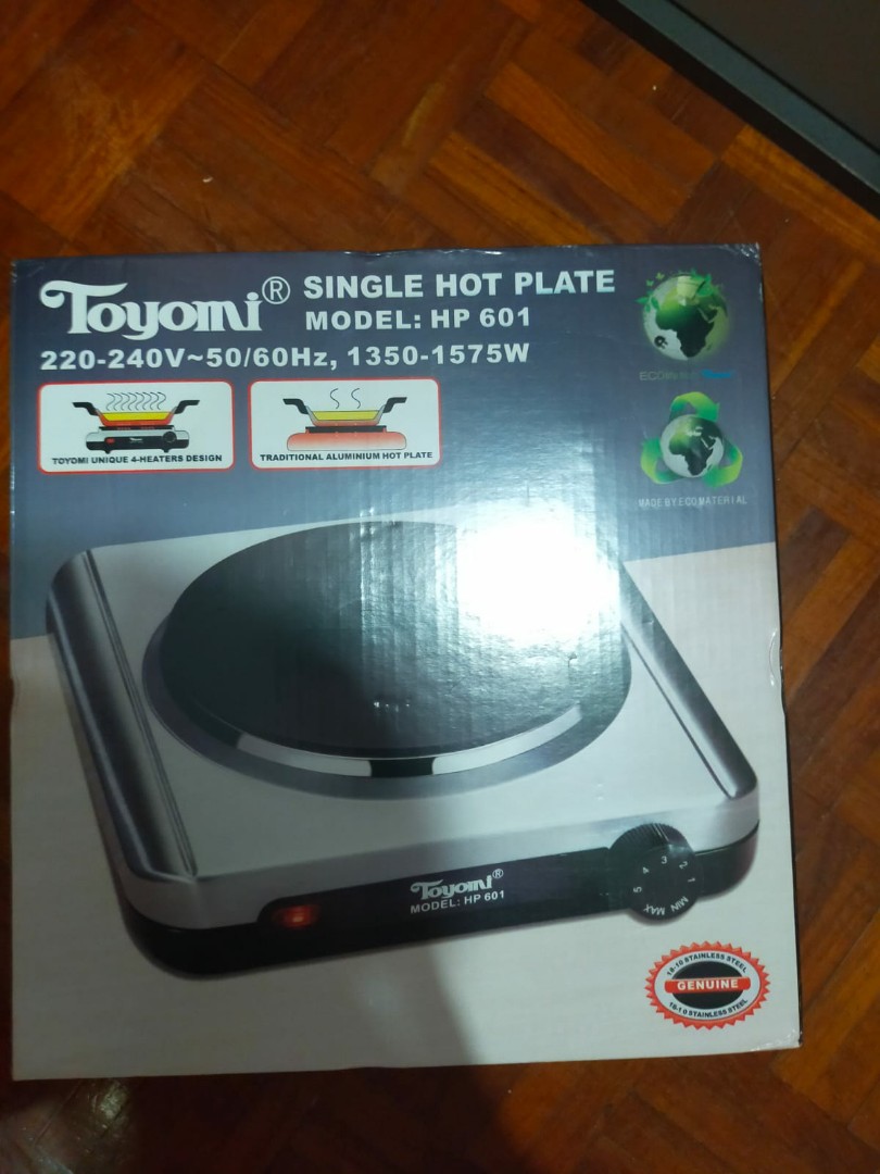 Toyomi Hot Plate, TV & Home Appliances, Kitchen Appliances, Cookers on