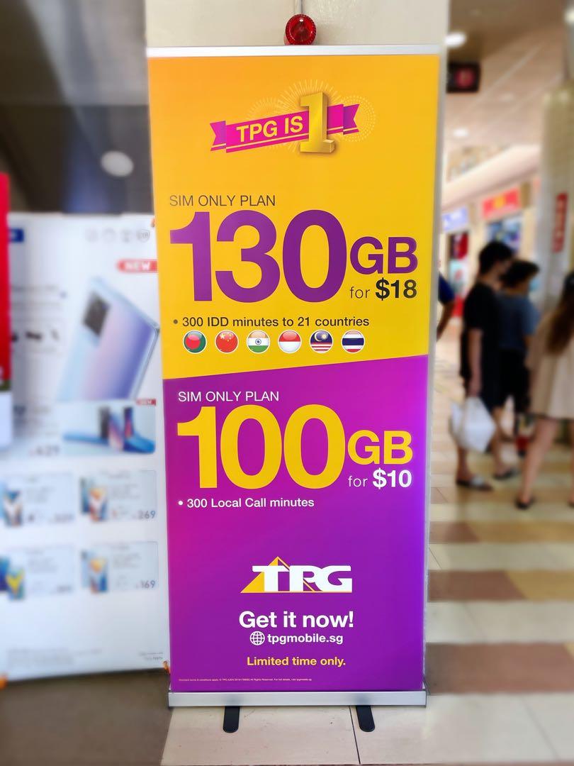 TPG / SIMBA New Number & Top Up (On The Spot), Mobile Phones & Gadgets