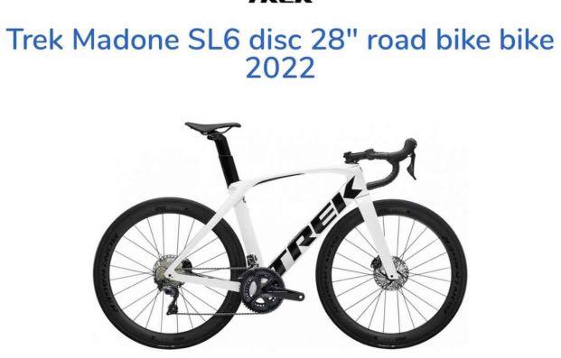 2022 In stock Trek Madone SL6 disc 28 brand new Sports