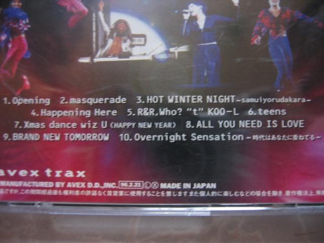 TRF - Brand New Tomorrow In Tokyo Dome 1996 CD (日本版) (附歌詞書
