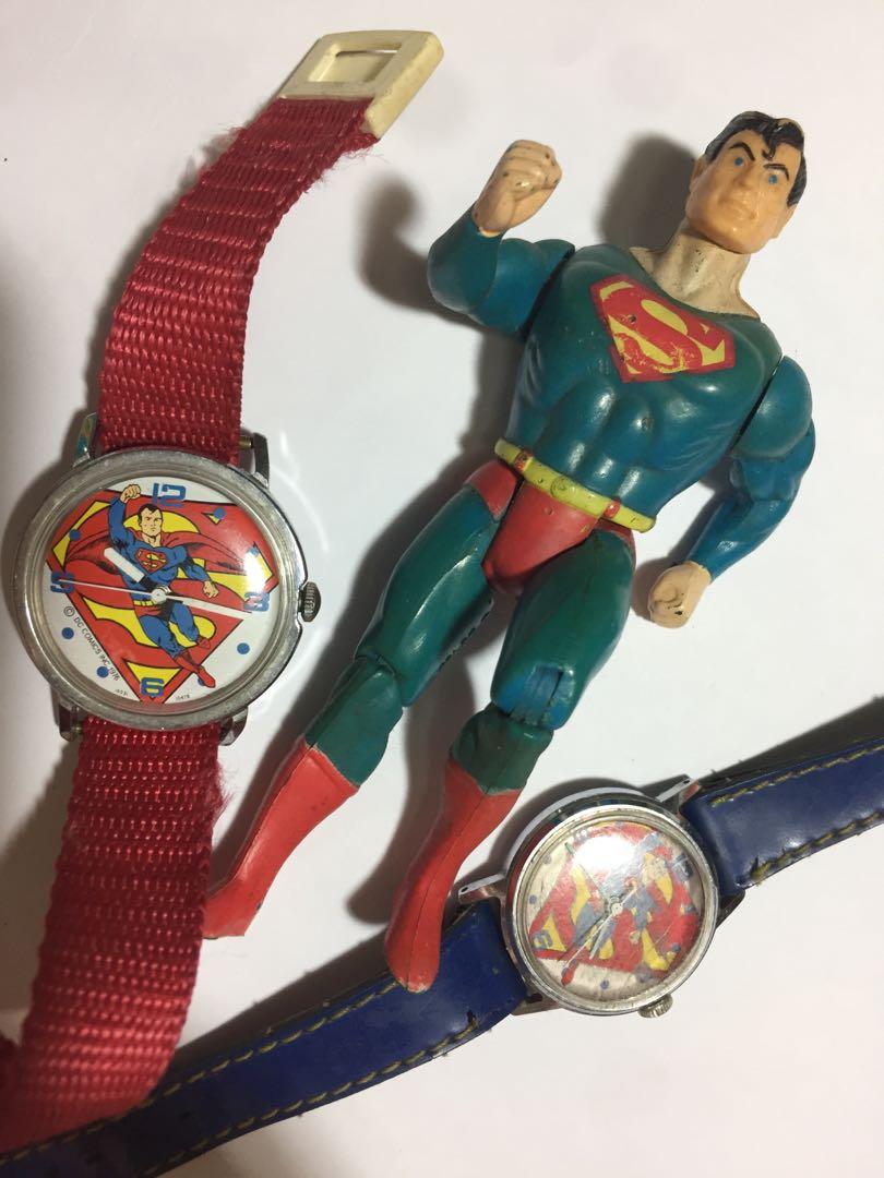 Vintage superman watch on sale