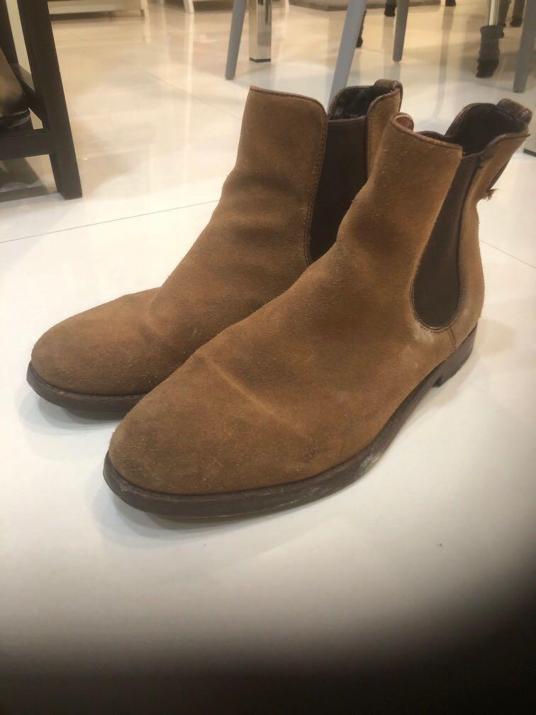 Coach suede chelsea boots store